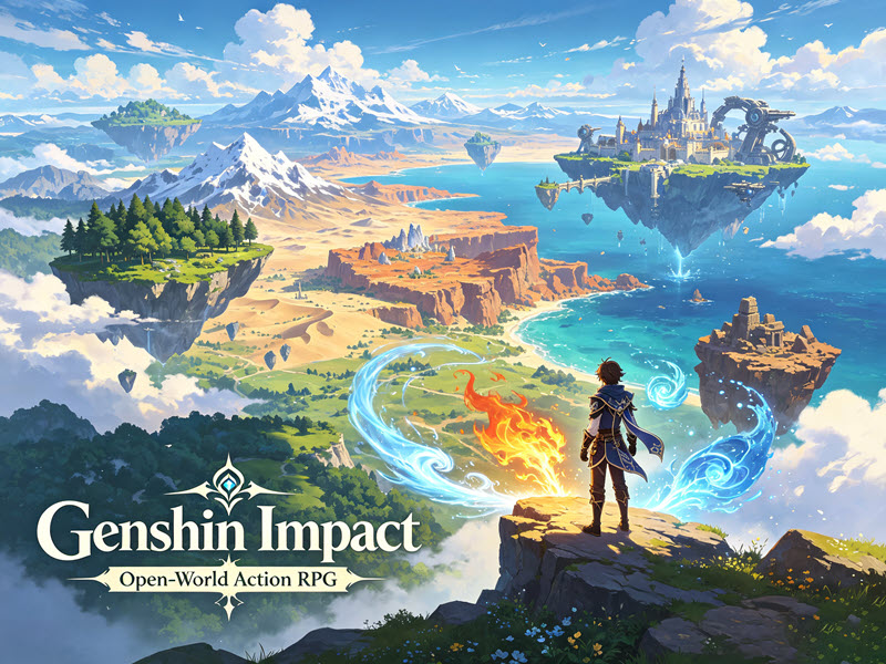 Genshin Impact - 7 Best Free-to-Play Games to Play in 2026