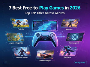7 Best Free-to-Play Games to Play in 2026