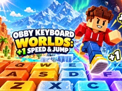 Obby Keyboard Worlds: +1 Speed & Jump